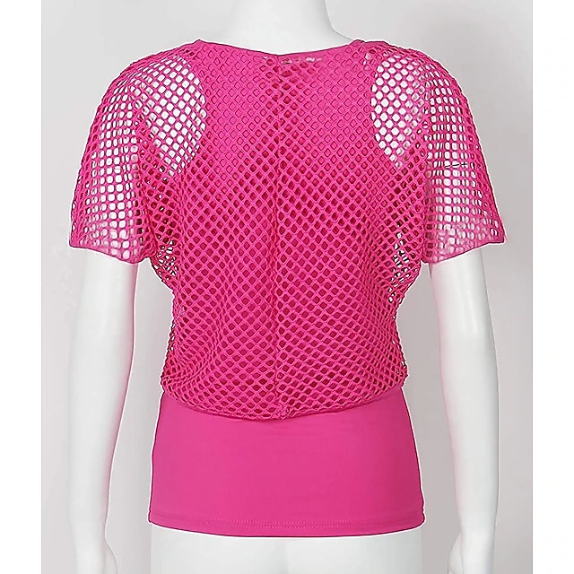 80s fishnet shirt best sale