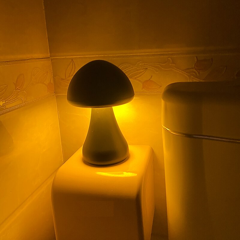 LED Desktop Creative Mushroom Table Lamp Three Color Rechargeable Table Lamp Bedroom bedside Night Lamp Dimmable LED Lighting Creative Home Decoration Table Lamp Unique Family Warm Gift Retro Atmosphere Lamp 2025 - $40.99 –P2