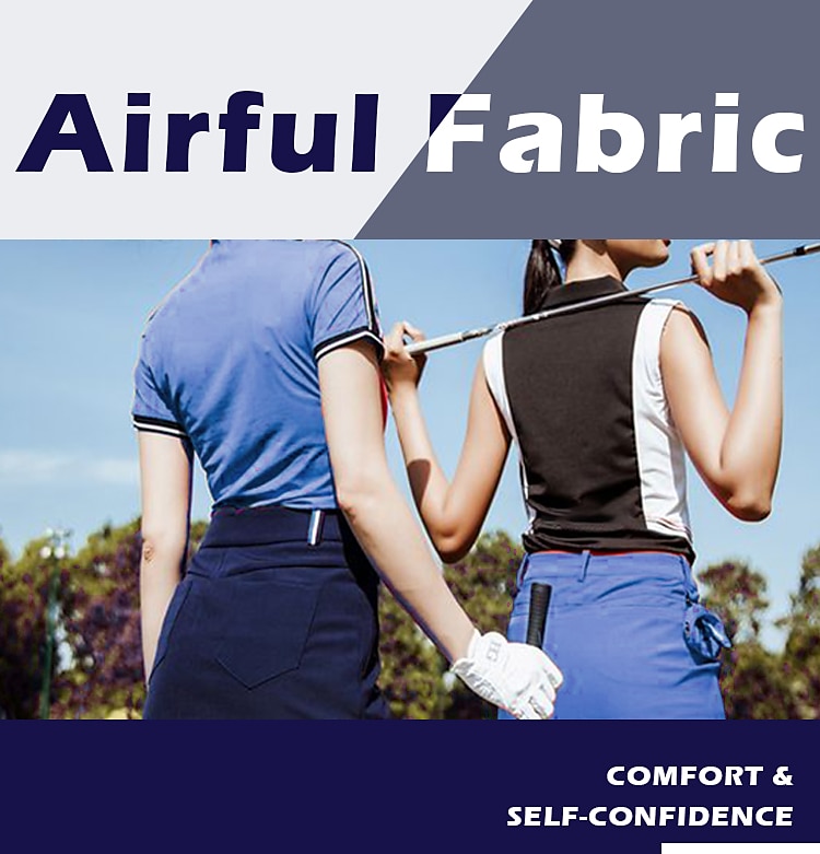 Women's Golf Polo Shirt Yellow Sleeveless Sun Protection Top Floral Ladies Golf Attire Clothes Outfits Wear Apparel 2025 - $25.99 –P1