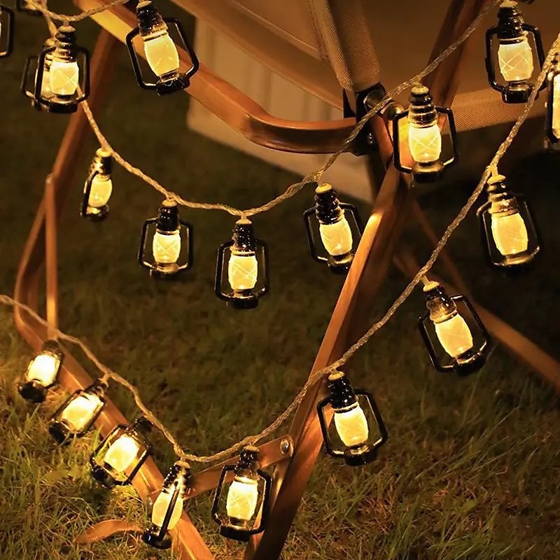 retro led luci della stringa di cherosene 3m 20led aa lampada alimentata a batteria luci della stringaper ghirlanda campeggio festa cortile casa vacanza decorazione di natale illuminazione del 2025 a $17.99 –P2