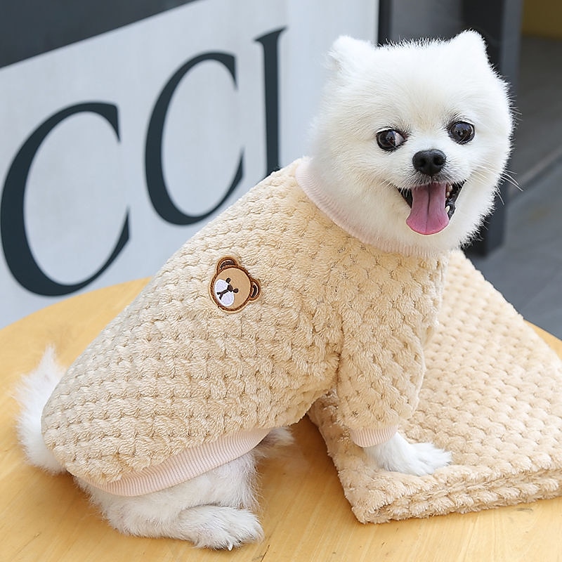Cachorros Gatos Pijamas Moda Estilo bonito Inverno Macio Lavável Confortável Interior Casual / Diário Roupas para cães for Bichon Frise Poodle Pomerânia Animais de Pequeno Porte Borboleta de 2025 por $15.49 –P7