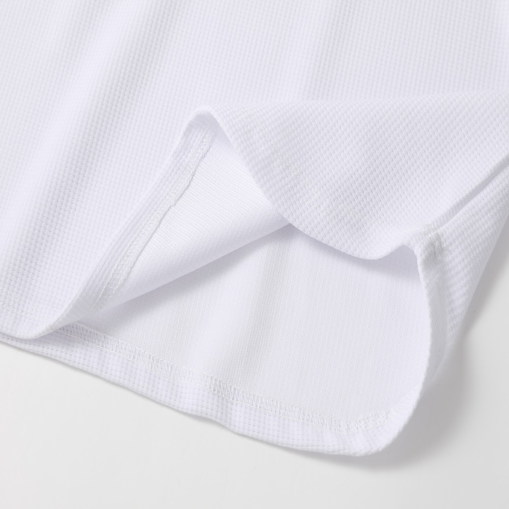 Per uomo Camicia a nido d'ape Maglietta Camicia a Maniche Lunghe Manica Lunga Scollo a V Primavera & Autunno Semplice Moda Designer Essenziale Vacanza Streetwear Uscire Nero Bianco Arancione del 2025 a $21.99 –P2