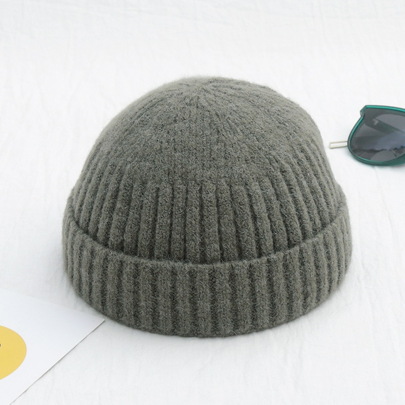 Hombre Sombrero de Beanie Gorro de pescador Gorro de arrastre Gorra de reloj Gorros Amarillo Claro Negro Algodón Deportes Viaje Enrollar el borde Exterior Vacaciones Plano Resistente al Viento 2025 - $11.49 –P11