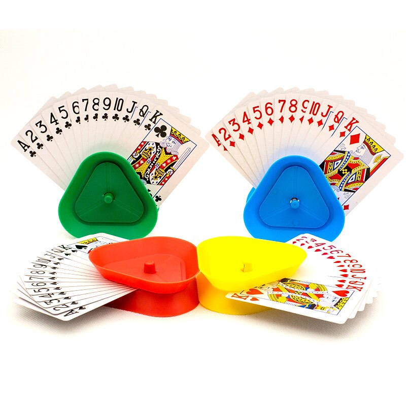 mano di poker pigra del titolare della carta del triangolo di quattro colori di colore rondom del 2025 a $17.99 –P3