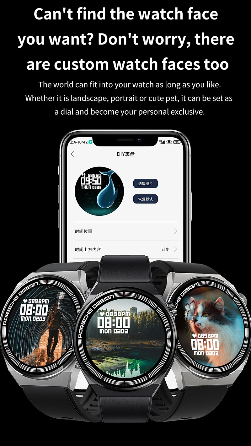 GT8 Smart Watch 1.28 inch Smartwatch Fitness Running Watch Bluetooth Pedometer Call Reminder Fitness Tracker Compatible with Android iOS Women Men Long Standby Hands-Free Calls Waterproof IP 67 22mm 2025 - $35.99 –P6
