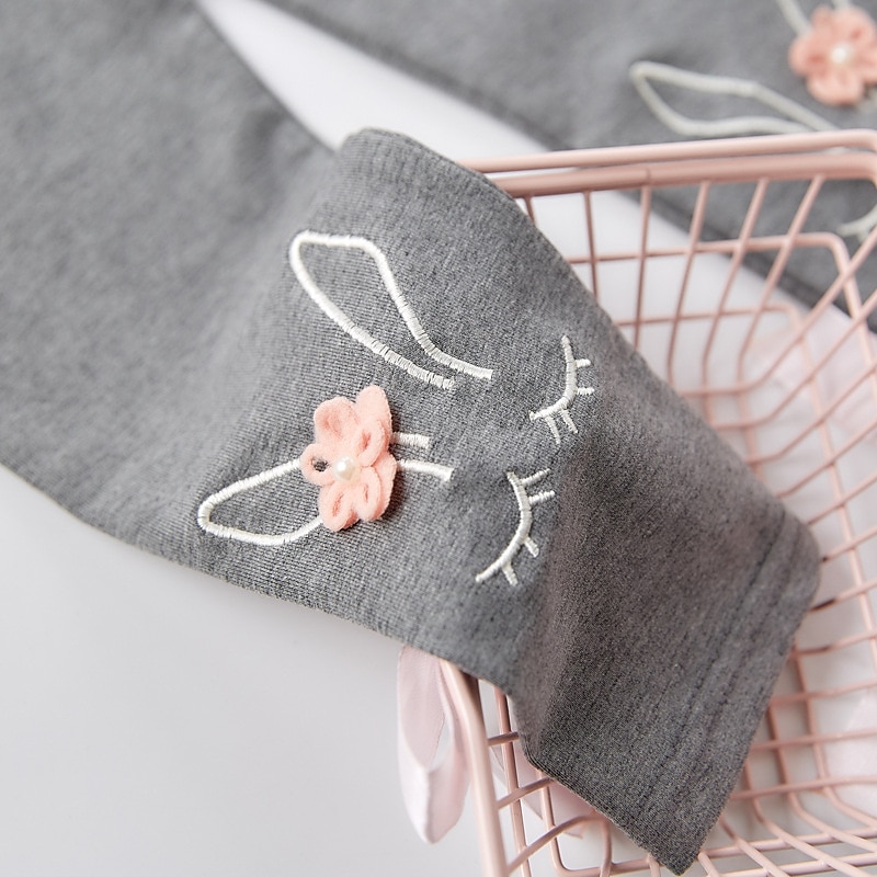 Leggings Enfants Fille Couleur unie Actif Ruché Ecole Coton 3-7 ans Printemps Noir Blanche Rose Claire de 2025 ? $5.49 –P13