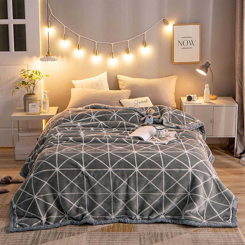 Fleece Throw Blanket for CouchThick Flannel Fleece Blankets for Bed Lightweight Plush Fuzzy Cozy Soft Throw Blanket for Sofa 2025 - $52.99 –P25