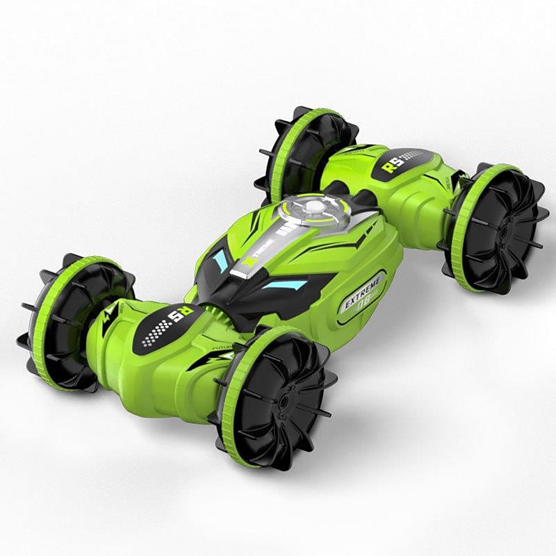 Jjrc маленький автомобиль-амфибия с дистанционным управлением для детей, полноприводный автомобиль с датчиком жестов, двухсторонняя деформация, трюковый автомобиль 2025 - $53.99 –P7