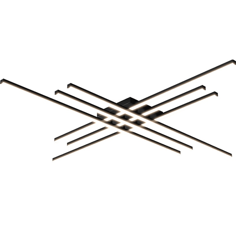 4-luz 6-luz 61/85/120 cm Diseño de racimo Diseño de línea Formas geométricas Luces de techo aluminio Lineal Geométrico Minimalista Acabados Pintados LED Moderno 110-120V 220-240V 2025 - $129.99 –P5