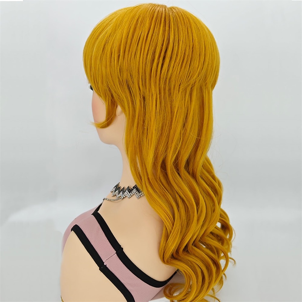 Daily Use 20inch Body Wave Synthetic Heat Resistant Hair Replacement Wigs Halloween Cosplay Wig 80s90s Mullet Wigs for Women Mullet Pixie Cut Wig With Bangs Christmas Party Wigs 2025 - $31.99 –P8