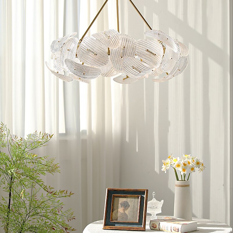 LED Pendant Light 10 Lights 60/80/83cm Cluster Design Sputnik Design Chandeliers for Dining Room Bedroom Pendant Lamps 110-240V 2025 - $1135.09 –P4