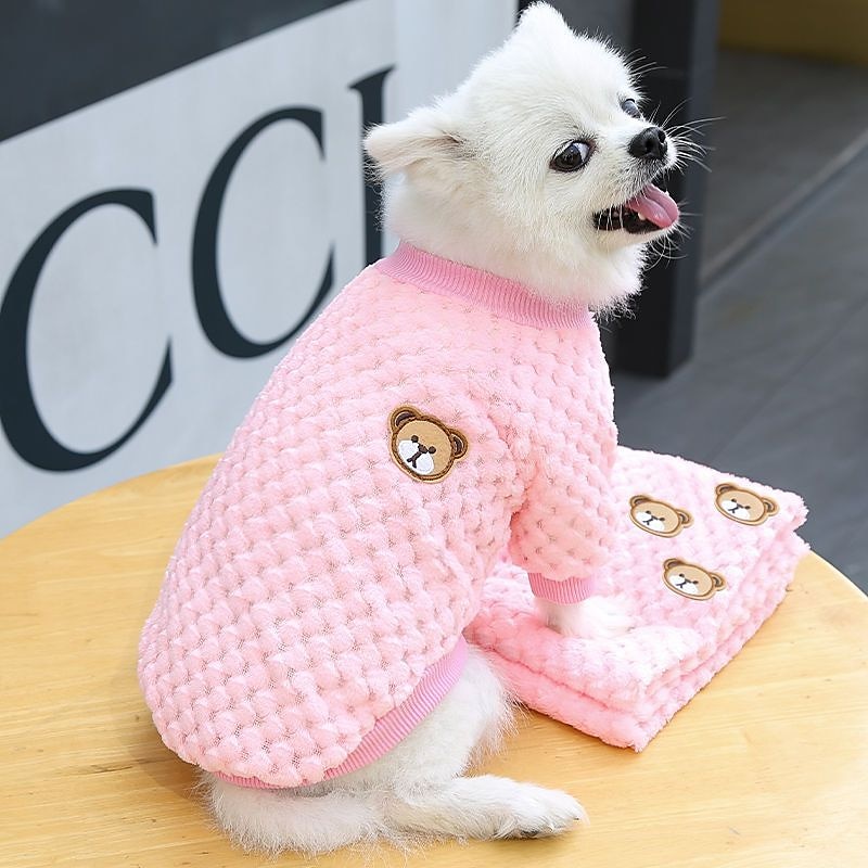 Cachorros Gatos Pijamas Moda Estilo bonito Inverno Macio Lavável Confortável Interior Casual / Diário Roupas para cães for Bichon Frise Poodle Pomerânia Animais de Pequeno Porte Borboleta de 2025 por $15.49 –P4
