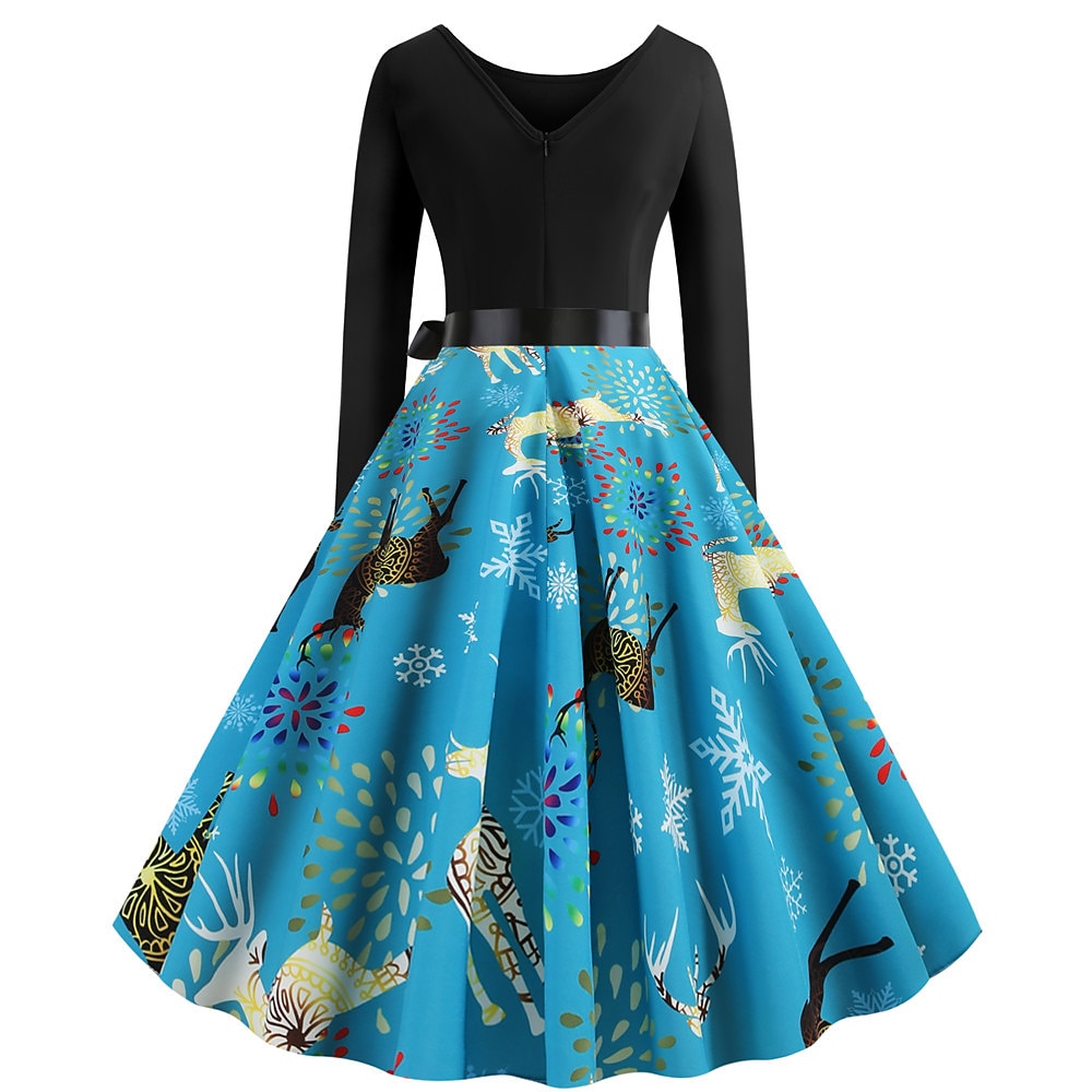 Weihnachtsmann Weihnachtskleid Ausgefallenes Weihnachtskleid Damen Weihnachten 1950er Erwachsene Weihnachten Neujahr Heiligabend Weihnachten Party Silvester Kleid 2025 - $27.99 –P8