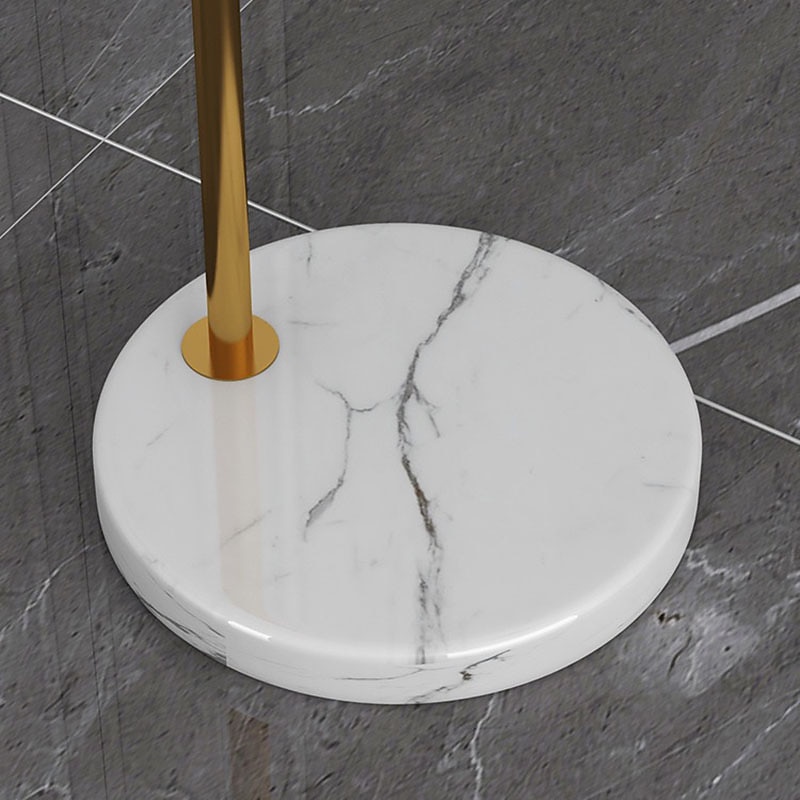 Arc Lamp Height Adjustable 180 cm White Gold Black Arc Lamp, Floor Lamp Marble Base Arc Floor Lamp 110-240V 2025 - $545.79 –P7