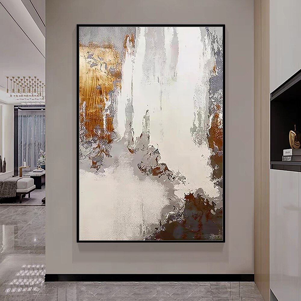 Mintura Handmade Oil Paintings On Canvas Wall Art Modern Decoration Abstract Picture For Home Decor Rolled Frameless Unstretched Painting 2025 - $69.99 –P2