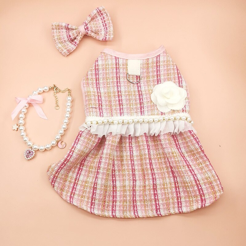 Dog Cat Dress Fashion Cute Winter Soft Washable Comfortable Outdoor Party Dog Clothing for Bichon Frise Poodle Pomeranian Baby Pet Papillon 2025 - $23.99 –P13
