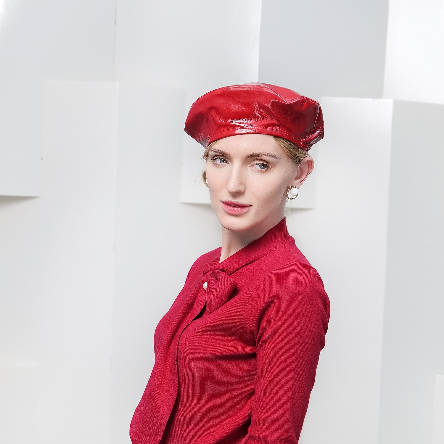 Solid Color Retro leatherette Hats with Pure Color 1PC Special Occasion / Daily Wear Headpiece 2025 - $32.99 –P8