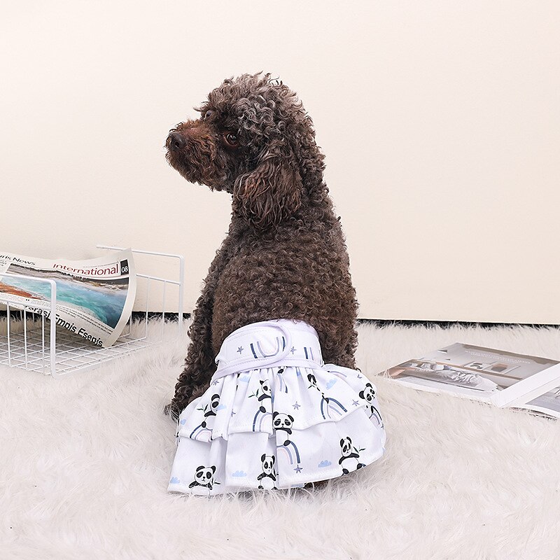 Câini Pisici Pantaloni menstruali fiziologici pentru câini Modă Casual Respirabil Απαλό Lavabil Comfortabil Pat Casul / Zilnic Îmbrăcăminte pentru câini for Pomeran un Animalut Fluture Small 2025 - $23.99 –P7