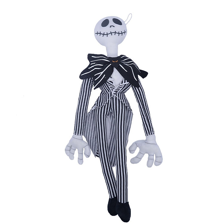 painajainen ennen joulua 8-tuumainen istuva ja seisova halloween joulu hauska kurpitsanpään pehmo nukke joululahjoiksi 2025 - $7.99 –P2