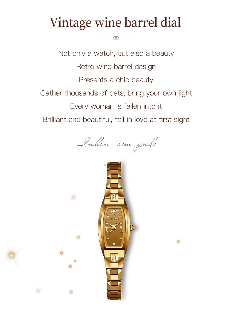 OLEVS Mother's Day Gift for Women Quartz Watch Creative Minimalist Fashion Casual Waterproof Decoration Stainless Steel Strap Watch 2026 - $68.99 –P2