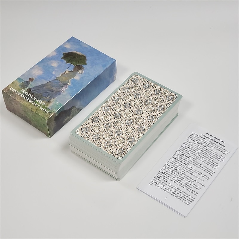 English Tarot 12 * 7 Cm Large Tarot Deck With Paper Instructions 2025 - $16.99 –P8