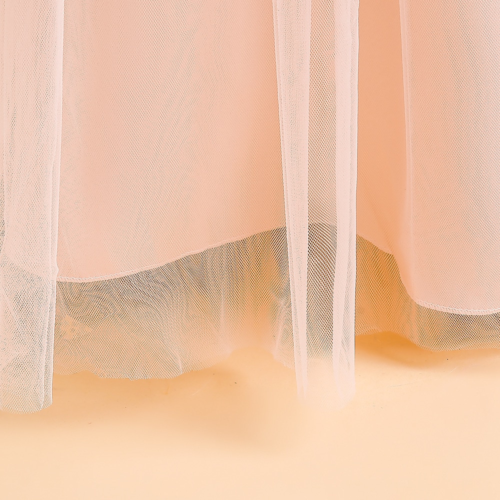 kinderkleidung Mädchen Party Kleid Feste Farbe Ärmellos Formal Leistung Hochzeit Rüschen Elegant Prinzessin Baumwolle Maxi abendkleider Blumenmädchenkleid Frühling Herbst Winter 4-12 Jahre Wei 2025 - $39.99 –P11