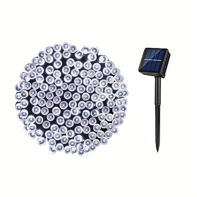 Elegant Wedding Reception Party 1000/500/300/200/100/50/30LED Solar String Light, 8 Modes, Solar Christmas Lights Waterproof for Gardens, Wedding, Party, Homes, Christmas Tree, Curtains, Outdoor 2025 - $27.99 –P11
