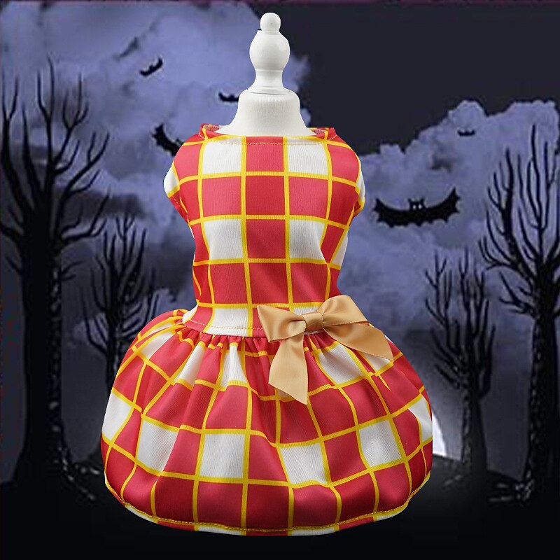Dog Cat Dress Fashion Party Waterproof Breathable Soft Washable Comfortable Party Halloween Casual Daily Festival Dog Clothing for Bichon Frise Pomeranian Baby Pet Papillon Small 2025 - $17.49 –P8