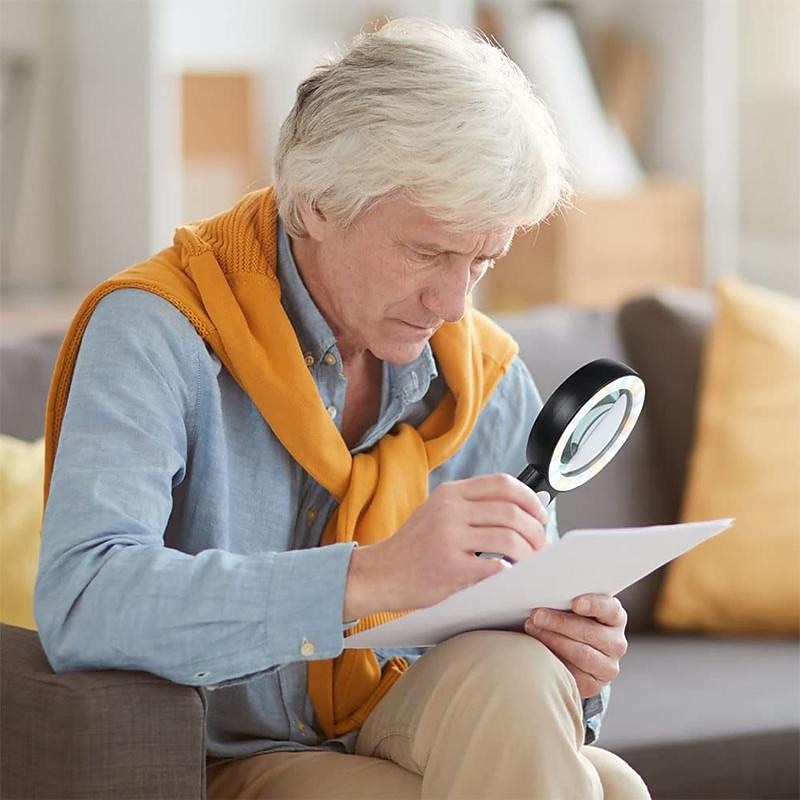 30X Handheld Reading Magnifying Glass Illuminated Magnifier Microscope Lens Jewelry Watch Loupe Magnifier With LED Light 2025 - $19.99 –P5