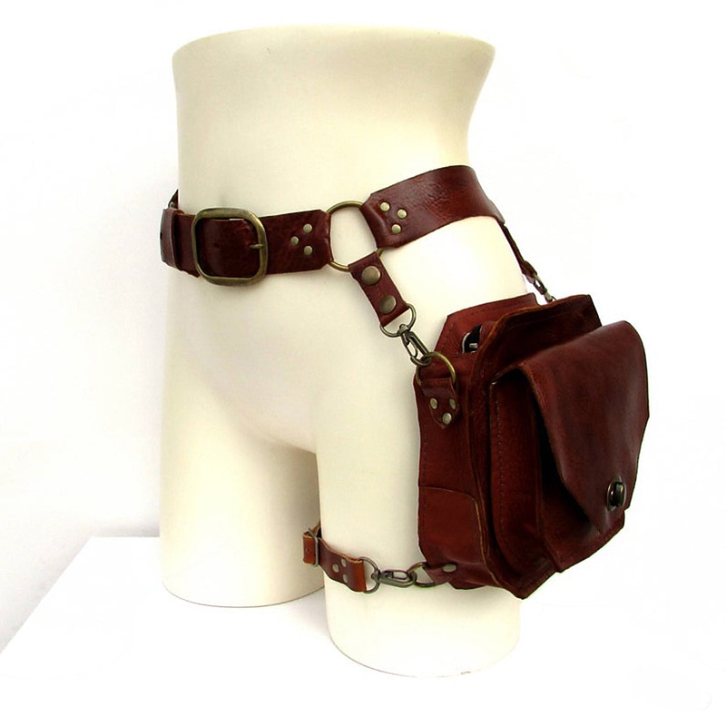 Punk & Gothic Mittelalterlich Steampunk Tasche Pestdoktor Einfarbig Kostüm Herren Damen Karneval Maskerade Zurück zur Schule Party Besonderer Anlass Erwachsene Tasche 2026 - $53.99 –P2