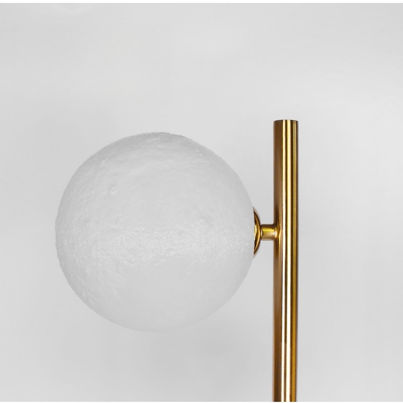 sphere stue gulvlampe, moderne 2-sfære lampe fra midten av århundret for soverom, lys LED stående lampe for kontor, moderne stueinnredning 110-240v 2025 - $273.79 –P2