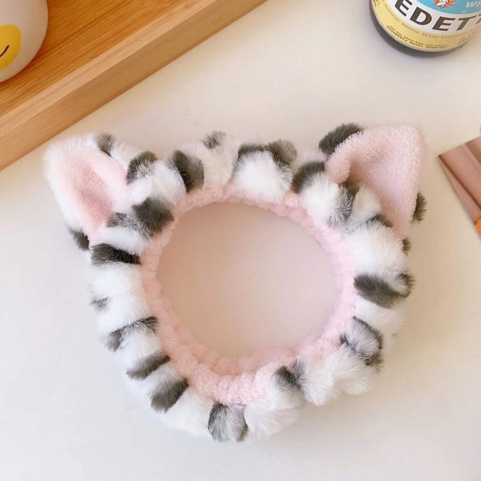 drăguț tigru șampon bandă de păr desene animate drăguț animal headwear machiaj șampon bentita de pluș pentru ureche de tigru 2025 - $11.49 –P7