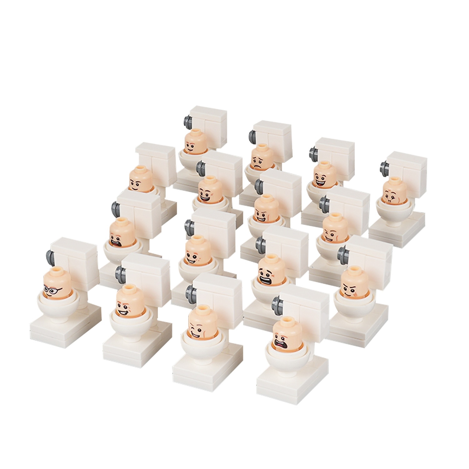 skibidi toaletă super titan sound man building set blocuri de construcție drăguțe creative pentru copii truse cadouri pentru copii (415 buc) pentru cadouri de Crăciun 2025 - $25.99 –P14