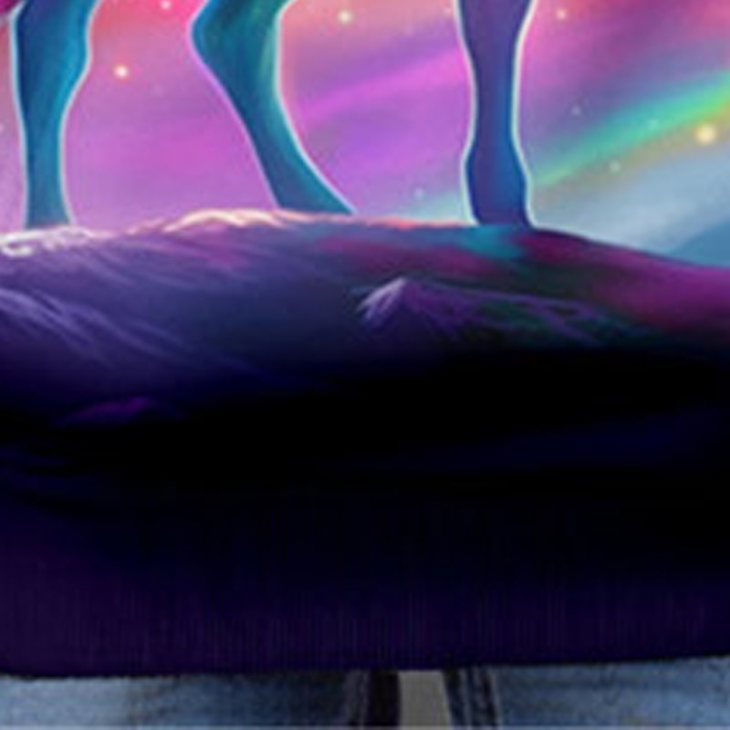 Da ragazza 3D Cielo stellato Unicorno Felpa con cappuccio Pullover Manica lunga Stampa 3D Autunno Inverno Attivo Di tendenza stile sveglio Bambino 3-12 anni Esterno Informale Giornaliero Standard del 2026 a $18.99 –P4
