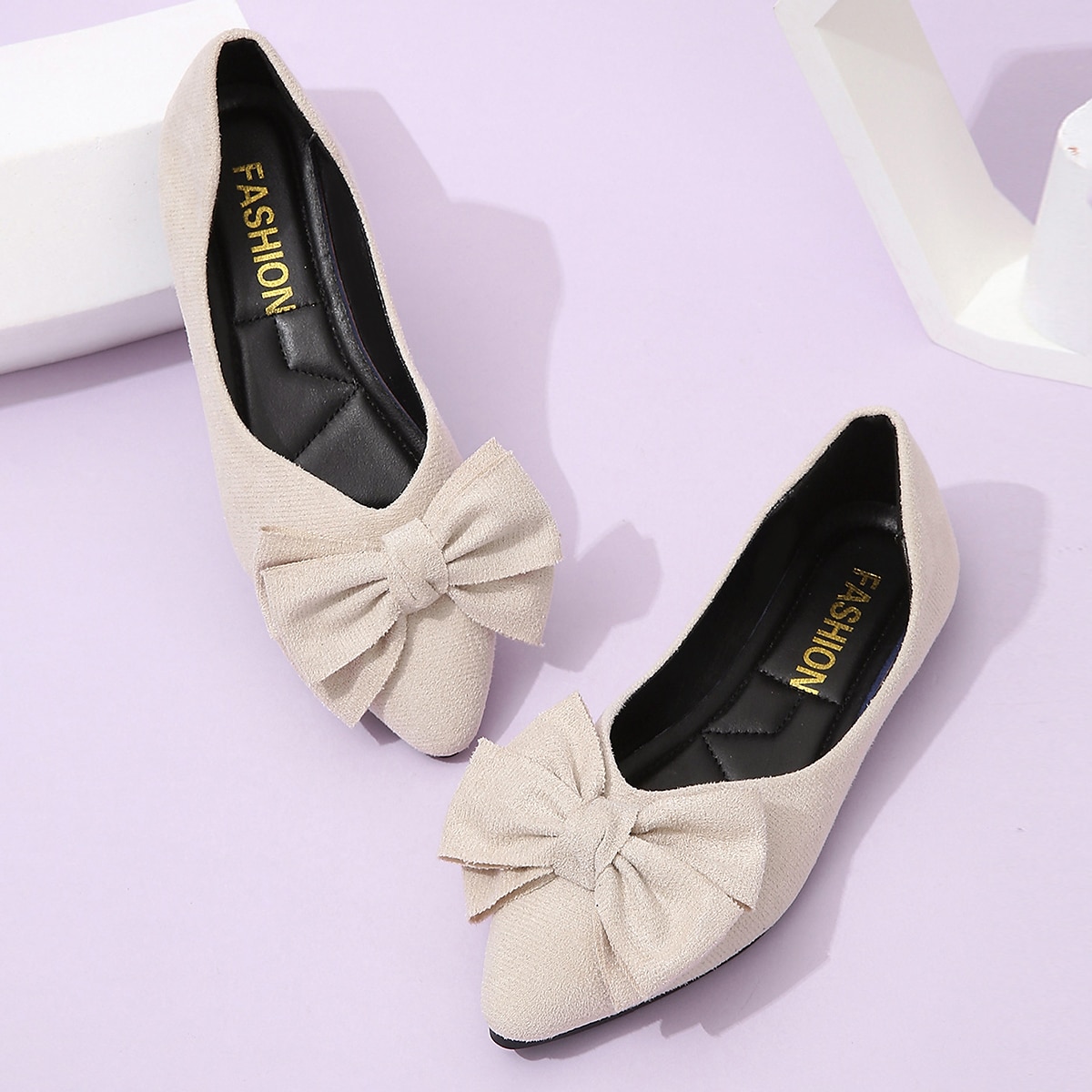 dámské černé ploché špičky s mašlí – elegantní slip-on mokasíny pro dámy, pohodlné boty pro volný čas do práce, kanceláře i na denní nošení 2025 - $26.99 –P13