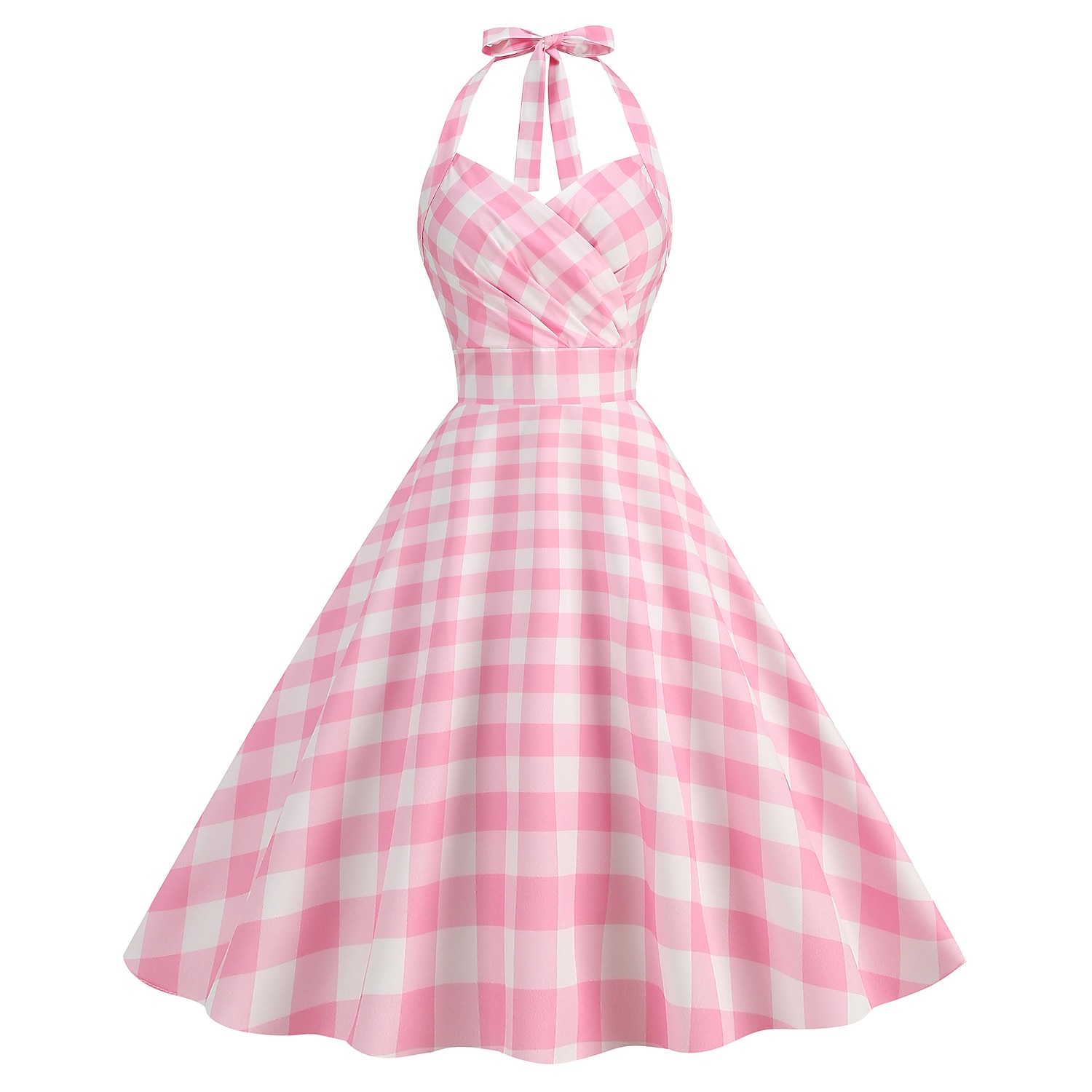 Robe rouge des années 50 pour femmes, costumes vintage des années 1950, tenues d'halloween, noël, cosplay, robe de bal de 2025 ? $27.99 –P8