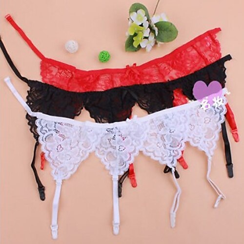 Lace / Polyester Fashion Wedding Garter With Lace Garters 2025 - $5.49 –P1