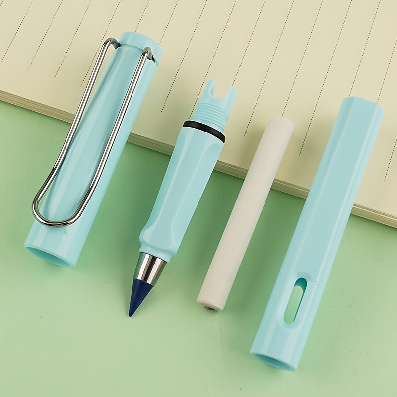 1 matita colorata - combinazione di colori elegante e classica - matite magiche con penna in metallo senza inchiostro da 0,5 mm per opere d'arte eterne, regali di Halloween, Ringraziamento e Natale del 2025 a $6.99 –P4