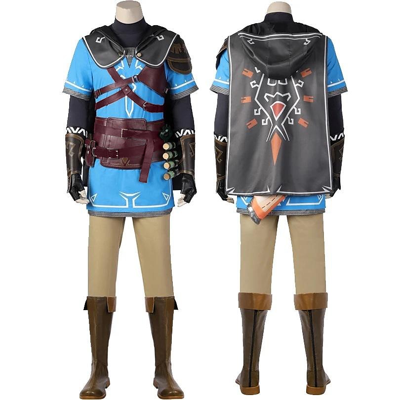 The Legend of Zelda: Lacrime del Regno Link Anime Costume Cosplay Abiti Abiti Cosplay Mascherata Costume Per Per uomo Per donna Adulti del 2025 a $86.99 -P4