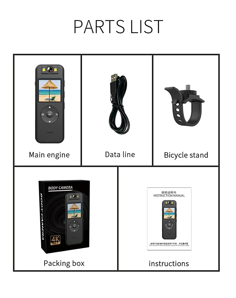 CS09 IP Camera 4K Mini WIFI Remote Access Wi-Fi Protected Setup Full HD Outdoor Support 2025 - $75.99 –P13