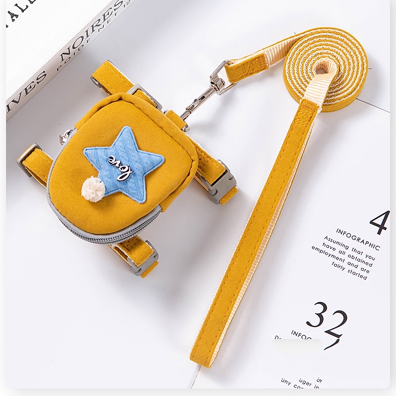 Chien Chat Harnais Laisses Ajustable Portable Durable Extérieur Marche de 2025 ? $15.49 –P9