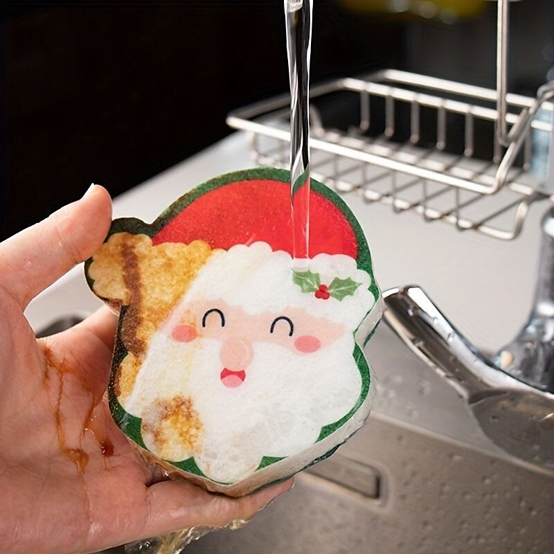 1pc Cute Kitchen Sponge For Washing Dishes