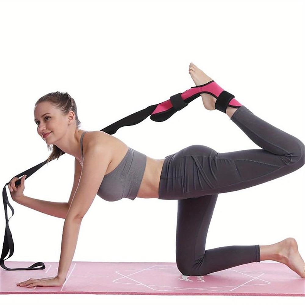 verlicht pijnlijke hielspoor, fasciitis plantaris, achillespeesontsteking & hamstring met deze 1pc voet & beenrekband! 2025 - $14.49 –P8