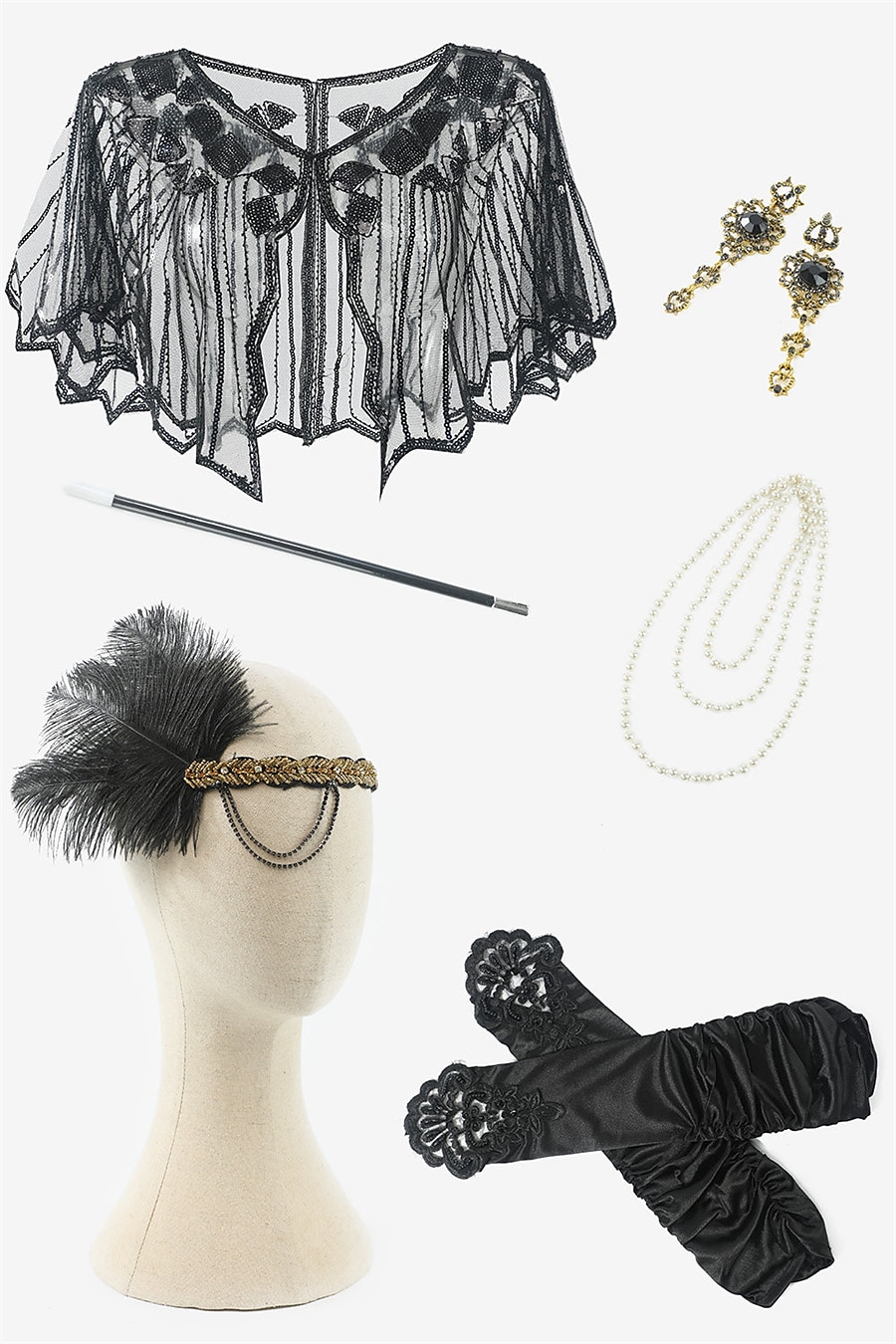 Retró Ordító 20-as évek 1920-as évek Flapper ruha Ruhák Felszerelések Extra méret A nagy Gatsby Esküvői Vendég Flitter Rojt Jelmez Női Karácsony Mindszentek napja Farsang Halloween Buli / Este 2025 - $66.99 –P6