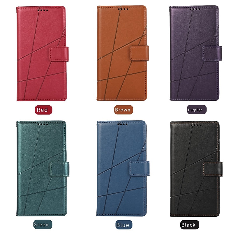 Phone Case For iPhone 16 iPhone 15 Pro Max Plus iPhone 14 13 12 11 Pro Max Mini SE X XR XS Max 8 7 Plus Wallet Case with Stand Holder Magnetic with Wrist Strap Retro TPU PU Leather 2025 - $15.99 –P1