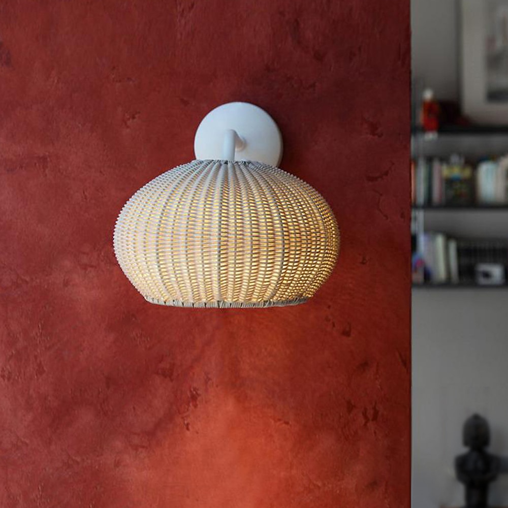 Lâmpada de parede led para exterior, rattan, à prova d'água, ip65, iluminação para pátio, jardim, 110-240v de 2026 por $350.69 –P2