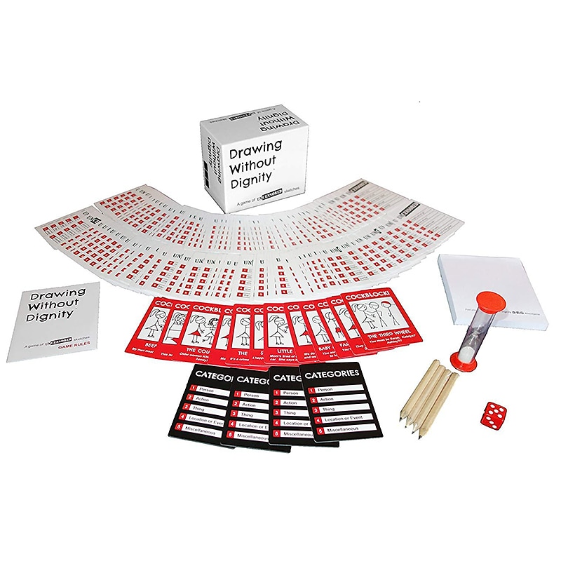 Drawing With Dignity Without Dignity Painting European And American Board Game Cards 2025 - $33.99 –P5