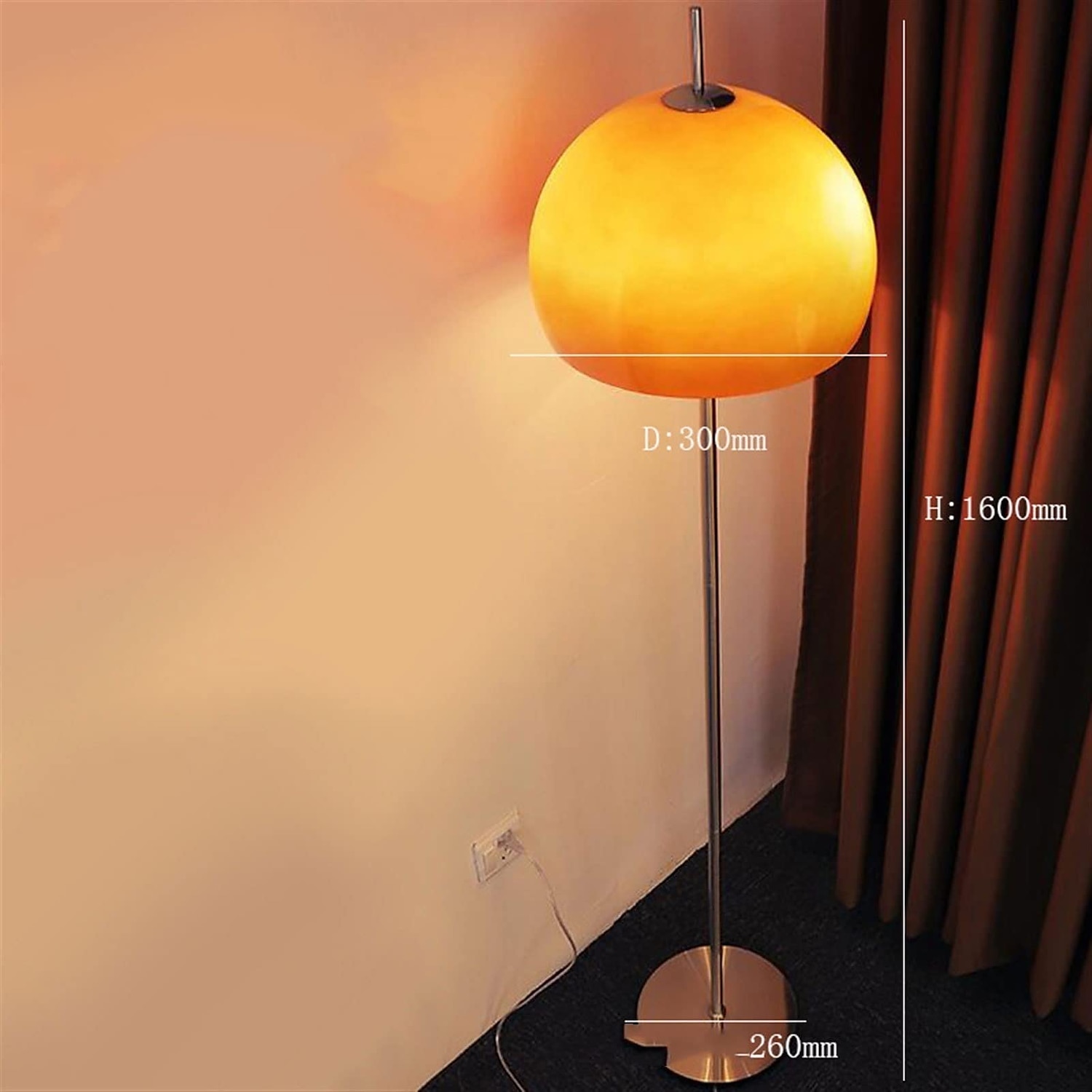 LED Mushroom Floor Lamp, Mid-Century Modern Light for Bedroom, Bright LED Standing Lamp for Office, Modern Living Room Decor 110-240V 2025 - $419.89 –P1