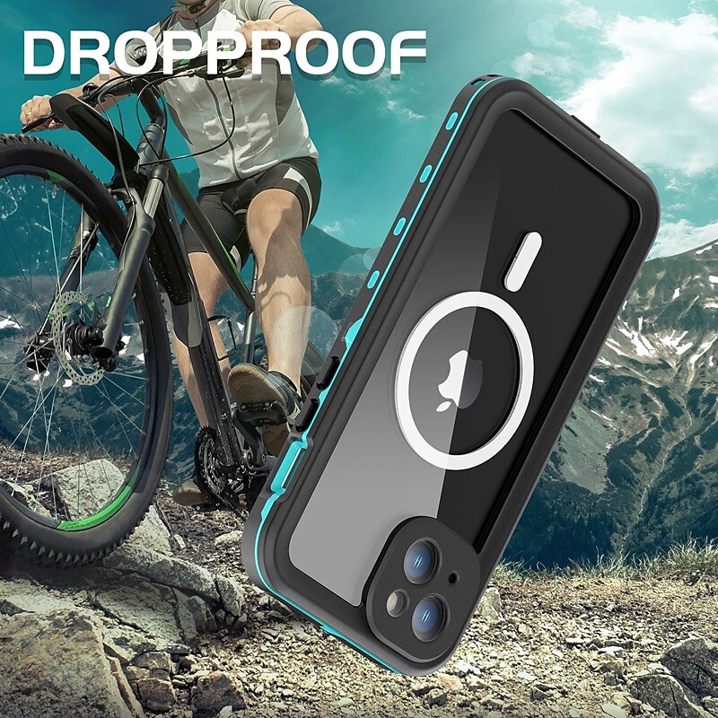 Чехол для iPhone 15 Pro Max Plus iPhone 14 Pro Max Plus iPhone 13 Pro Max водонепроницаемый чехол со съемной защитой полнрошного двойного стороннего доспеха ABS+PC 2025 - $32.99 –P3