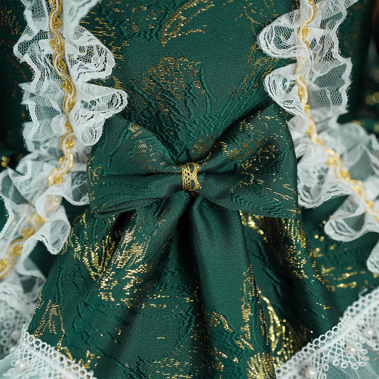 Gotico Rococò Ispirato al vintage Vestito Costume da festa Mascherata Principessa Shakespeare Tinta unica Abito da ballo Costume Ragazze Reale Halloween Carnevale Giornata universale dell'infanzia del 2026 a $133.99 –P10